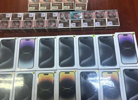 Ölkəyə qanunsuz gətirilən 14 “iPhone” sərhəddə tutuldu