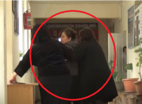 Direktorun müəllimi döydüyü deyilən məktəbə komissiya göndərildi