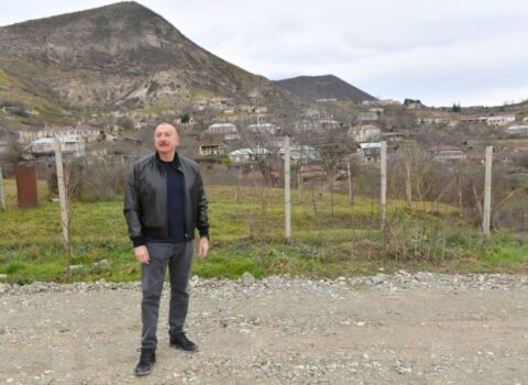 İlham Əliyev Xocalı rayonunun Pircamal kəndində olub