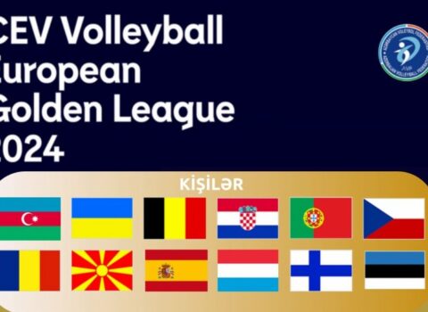 Voleybol millilərimiz Qızıl Avropa Liqasında iştirak edəcəklər