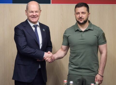 Zelenski gözlənilmədən Almaniyaya getdi
