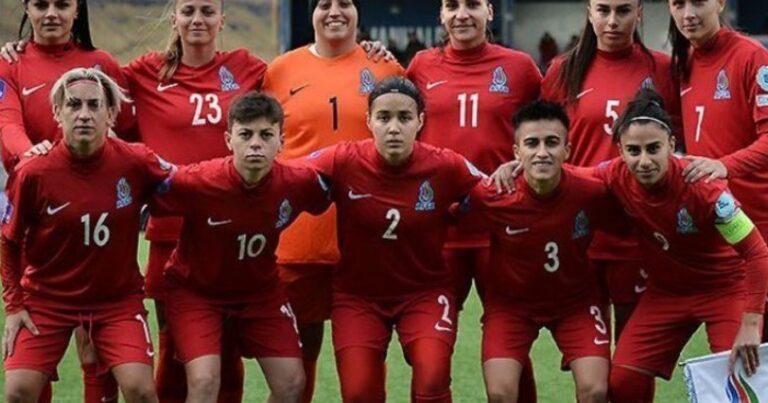 Qadın futbolçularımız Millətlər Liqasını qələbə ilə başa vurdu Qadın futbolçularımız Millətlər Liqasını qələbə ilə başa vurdu