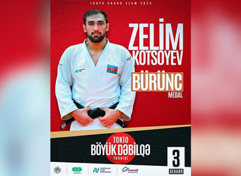 İdmançımız Tokioda bürünc medal qazandı