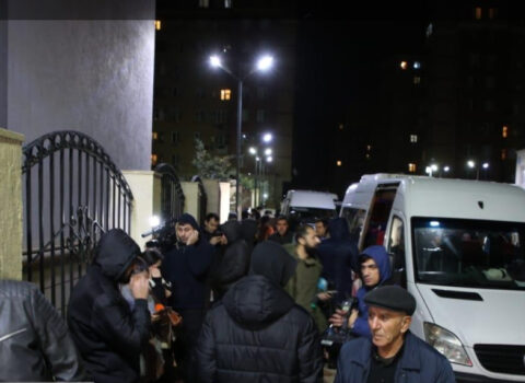 Laçın şəhərinə növbəti köç karvanı YOLA SALINDI
