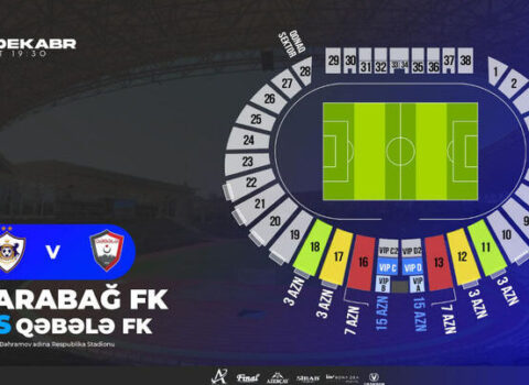“Qarabağ” – “Qəbələ” oyununun biletləri satışa çıxarıldı