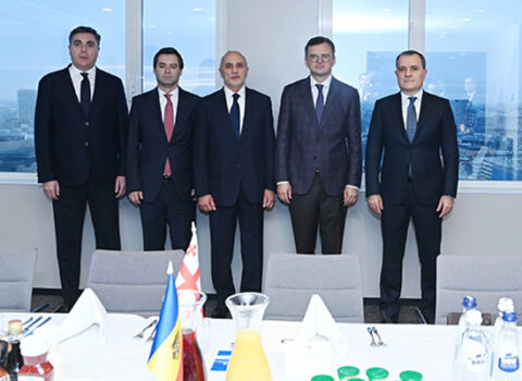 Ceyhun Bayramov GUAM-ın xarici işlər nazirlərinin qeyri-rəsmi görüşündə – FOTO