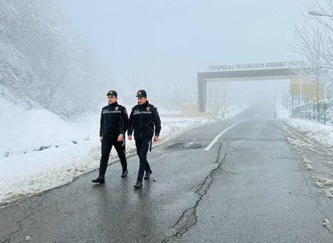 Polis gücləndirilmiş rejimdə işləyir – FOTOLAR