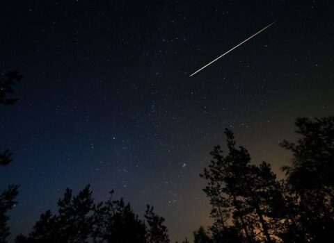Dərbənddə meteoritin düşmə anı – VİDEO