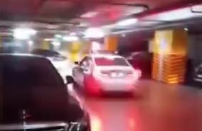 Polisin əmrinə tabe olmadı, parkinqdə saxlanıldı – VİDEO