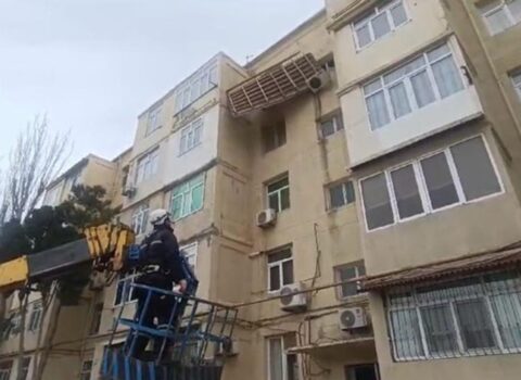 Pirallahıdakı təhlükə aradan qaldırıldı – VİDEO
