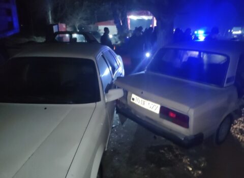 Xaçmazda zəncirvari qəza oldu – FOTOLAR