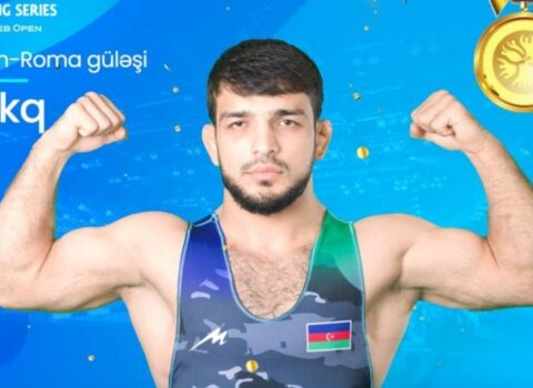 Güləşçimiz Xorvatiyada qızıl medal qazandı
