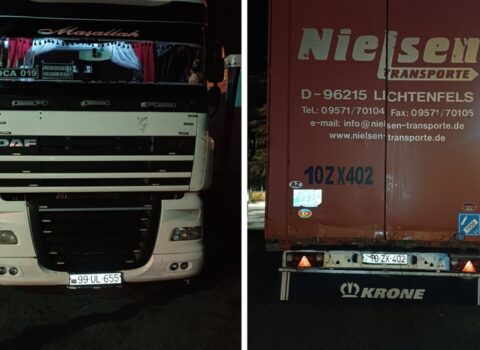 TIR-ın içində gizli şəkildə Azərbaycana gəlmək istədi – FOTO