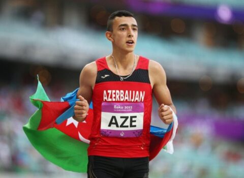 Azərbaycanlı atlet gümüş medal qazandı