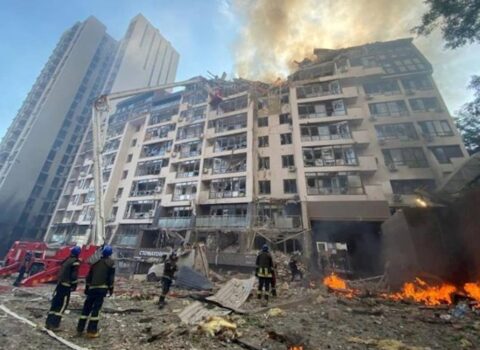 Kiyevə hücum: ölənlərin sayı 33-ə çatdı