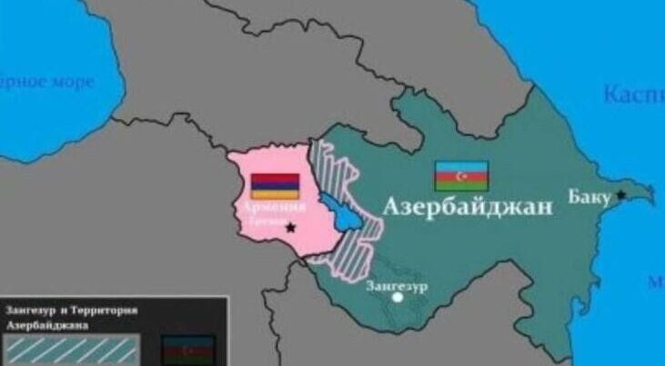 Voskanyan tarixi xəritəni yaydı: Ermənistan budur Voskanyan tarixi xəritəni yaydı: Ermənistan budur