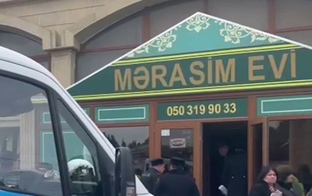 Bakıda tavanı çökən mərasim evindən SON GÖRÜNTÜLƏR – VİDEO Bakıda tavanı çökən mərasim evindən SON GÖRÜNTÜLƏR – VİDEO