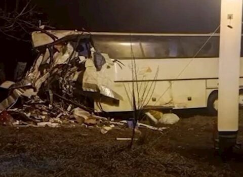 Rusiyada ağır yol qəzasında 5 nəfər öldü, 8 nəfər yaralandı