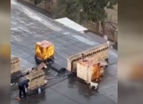 Bu görüntülər Azərbaycanda çəkildi – Kadrlar adamı şoka salır – VİDEO