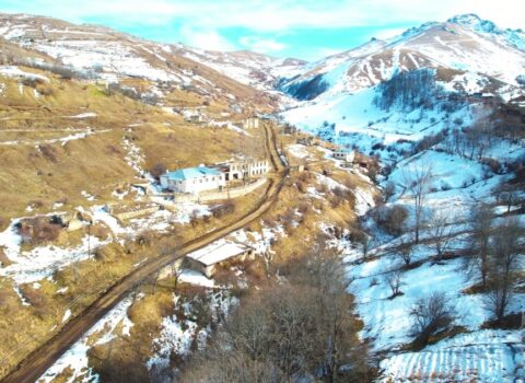 Turşsu kəndi belə qurulur – FOTOLAR