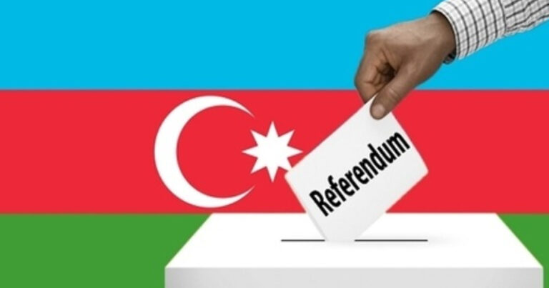 Qarşıdakı aylarda referendum olacaq? – İDDİA Qarşıdakı aylarda referendum olacaq? – İDDİA