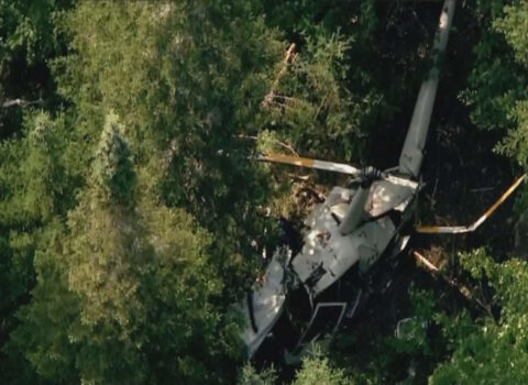 ABŞ-də helikopter qəzaya uğradı, sağ qalan yoxdur