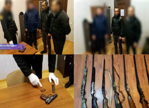 Sabunçuda axtarışda olan silahlı şəxs saxlanıldı – VİDEO