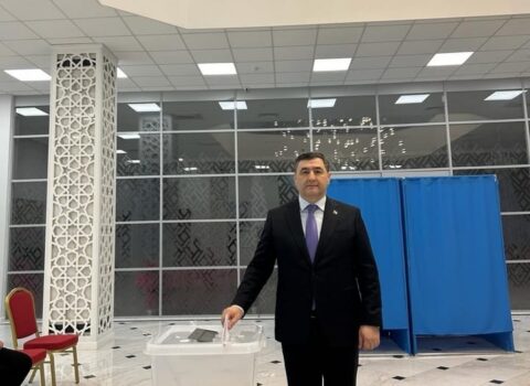 Qazaxıstandakı səfirliyimizdə yaradılan seçki məntəqəsində səsvermə başlayıb – FOTOLAR