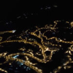 Laçının dronla çəkilmiş möhtəşəm gecə görüntüsü – VİDEO