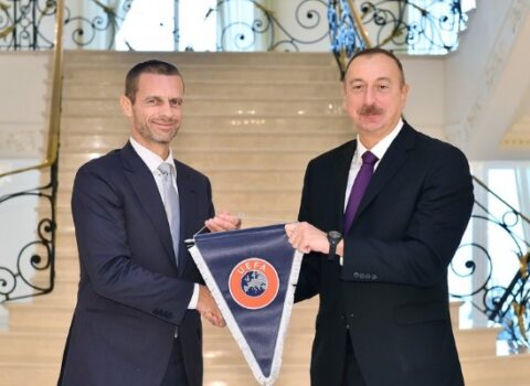 UEFA prezidenti İlham Əliyevi təbrik etdi