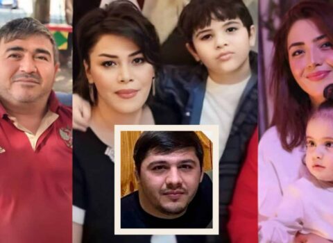 Oğlu tərəfindən öldürülən direktorun son görüntüləri – VİDEO