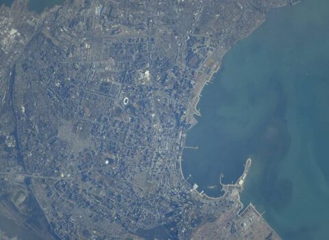 Beynəlxalq Kosmik Stansiyadan Bakının şəkli çəkildi