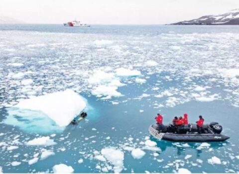 Dünyanın ən böyük buz sahəsi əriyir
