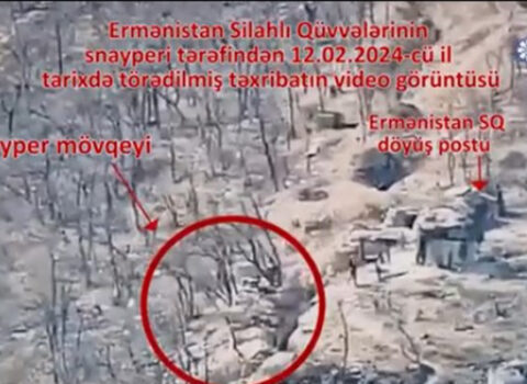 Erməni təxribatının ANBAAN VİDEOSU – Atəş belə açıldı