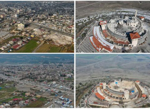 Zəlzələ yerini bir ildə zərə çevirən – GÖRÜNTÜLƏR