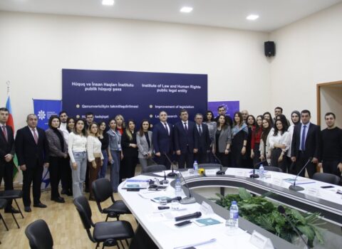 Jurnalistlər üçün “Media və insan hüquqları” mövzusunda təlim keçirilib