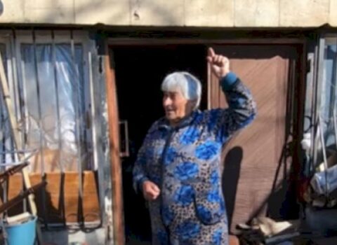 Xankəndidə yaşayan erməni qadın Arayikdən danışanda SÖYÜŞ SÖYDÜ – VİDEO