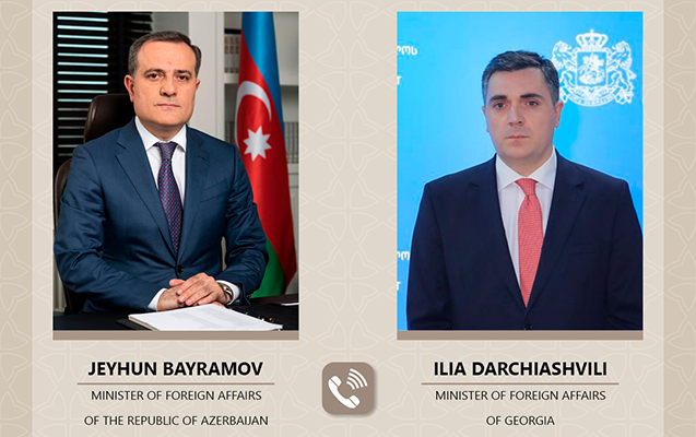 Bayramov Darçiaşvili ilə telefonla danışdı