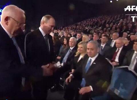 Putindən Netanyahuya hörmətsizlik, əlini sıxmadı – VİDEO