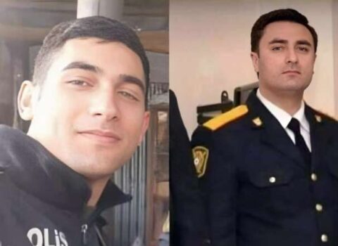 Faciəvi şəkildə ölən polislərimizin görüntüsü – FOTO