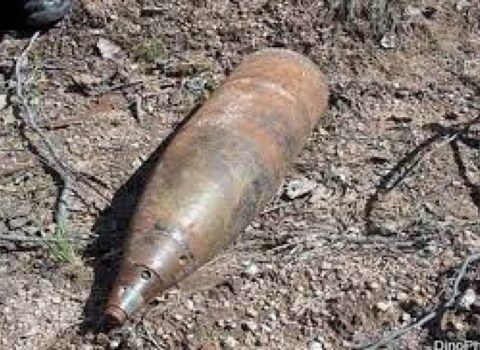 Cəbrayılın Şəybək kəndində tank mərmisi tapıldı – FOTO