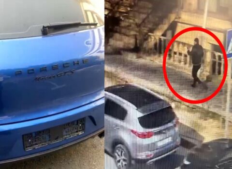 Bakıda “Porsche”nin nömrəsini oğurladılar – VİDEO