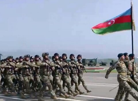 Pakistanın “Milli Gün”ü münasibətilə keçirilən hərbi paraddan VİDEO
