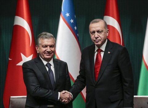 Mirziyoyev Ərdoğanla danışdı