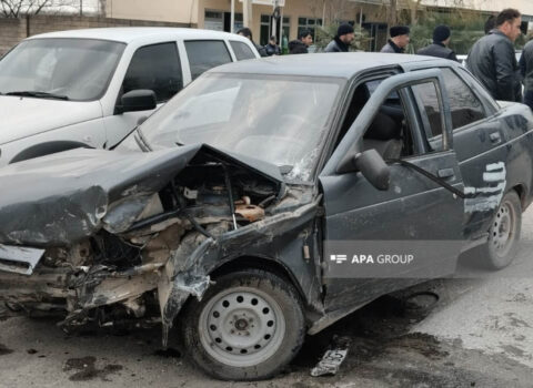 Xaçmazda minik avtomobilləri toqquşdu, yaralılar var – FOTO