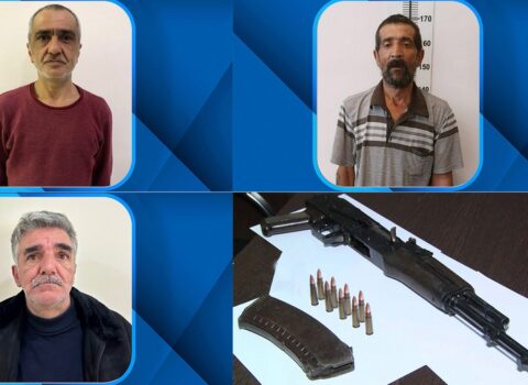 Sabunçu rayonunda silahlı şəxslər saxlanılıblar