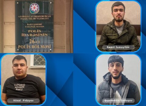 Bakıda 3 200 manatlıq rabitə kabeli oğurlayanlar saxlanıldı