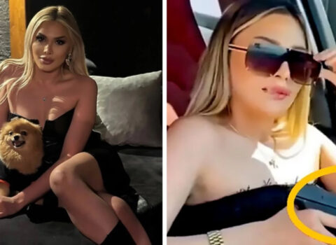 Lüks avtomobildə silahla poza verən fenomen saxlanıldı