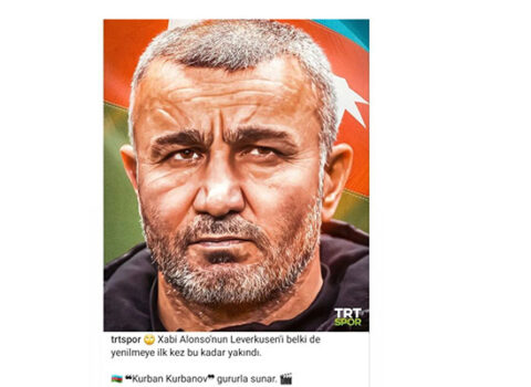 “TRT Spor”dan Qurbanovla bağlı maraqlı paylaşım – FOTO