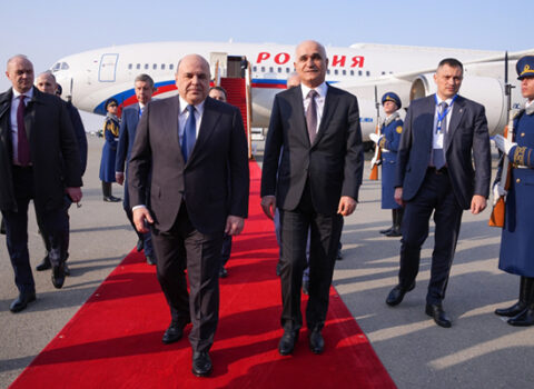 Mişustin Azərbaycana gəldi – FOTO